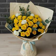 Букет цветов из:  Розы в Волжском Самарской области