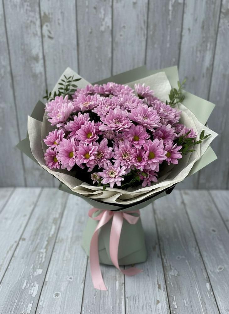 Букет цветов из: Хризантемы в Волжском Самарской области