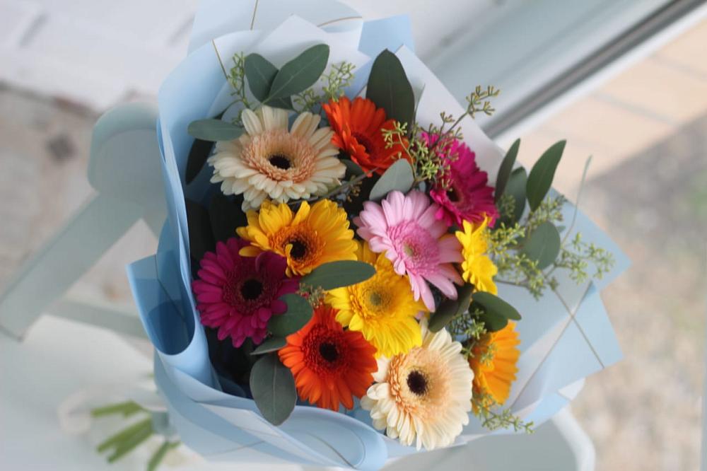 Букет цветов из: Герберы в Волжском Самарской области