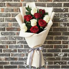 Букет цветов из:  Розы в Волжском Самарской области