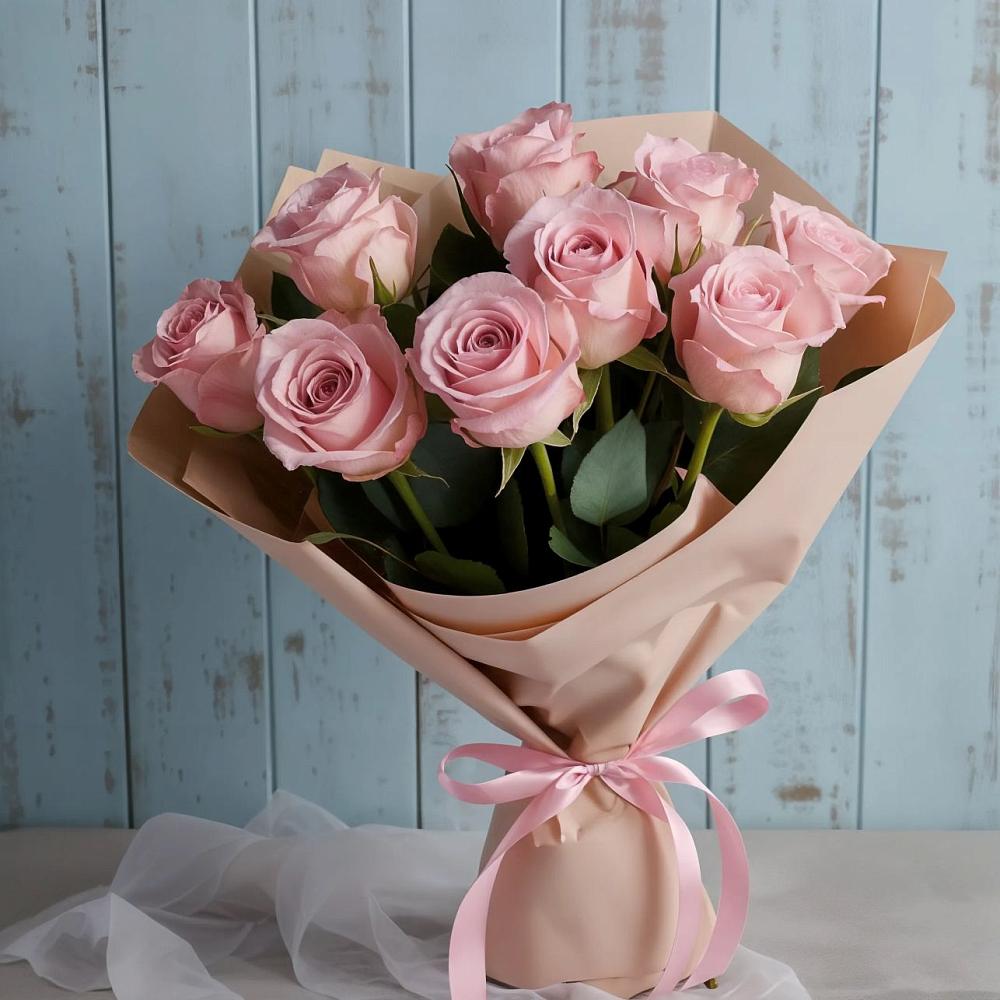 Букет цветов из: Розы в Волжском Самарской области