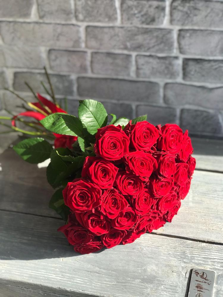 Букет Красные розы Фридом в Волжском Самарской области