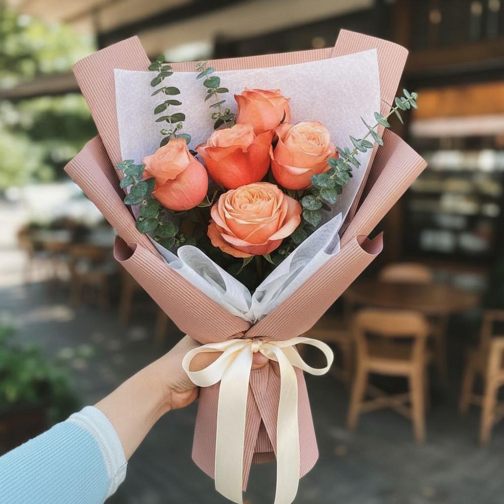 Букет цветов из: Розы в Волжском Самарской области