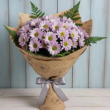 Букет цветов из:  Хризантемы в Волжском Самарской области