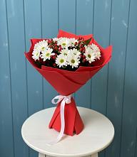 Букет цветов из:  Хризантемы в Волжском Самарской области