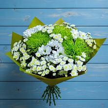 Букет цветов из:  Хризантемы в Волжском Самарской области