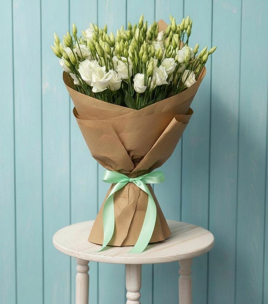 Букет цветов из: Лизиантусы в Волжском Самарской области