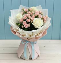 Букет цветов из:  Розы в Волжском Самарской области