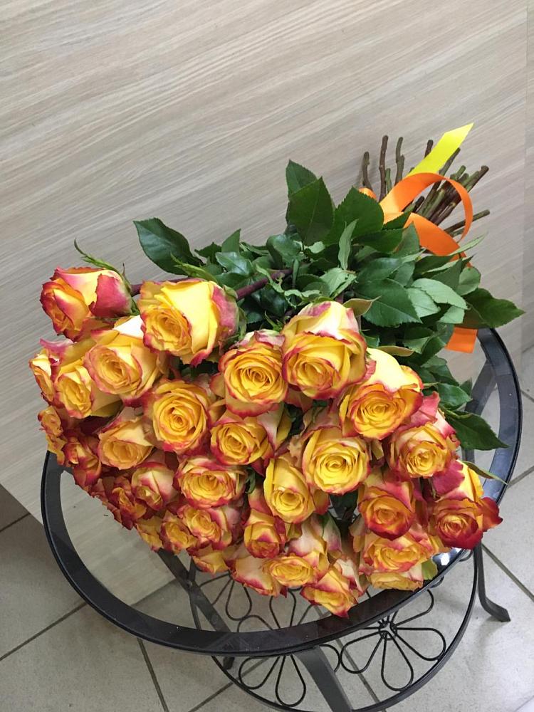 Букет Желтые розы в Волжском Самарской области