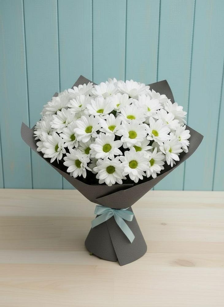 Букет цветов из: Хризантемы в Волжском Самарской области