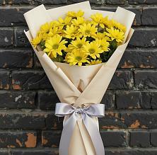 Букет цветов из:  Хризантемы в Волжском Самарской области