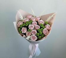 Букет цветов из:  Розы и Хризантемы #REPLACE_PRED# Волжском Самарской области