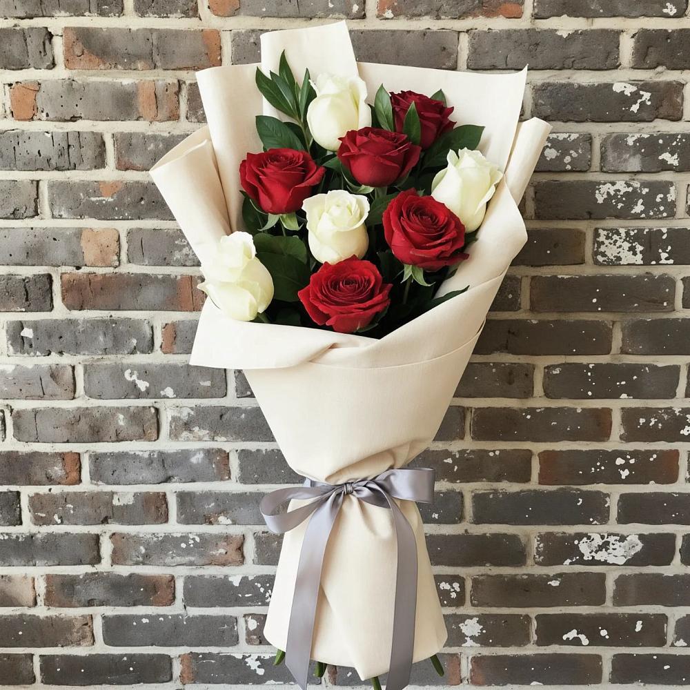 Букет цветов из: Розы в Волжском Самарской области