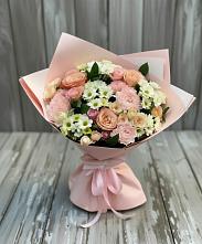 Букет цветов из:  Гвоздики, Розы и Хризантемы #REPLACE_PRED# Волжском Самарской области