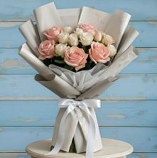 Букет цветов из:  Розы в Волжском Самарской области