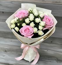 Букет цветов из:  Розы в Волжском Самарской области