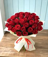 Букет 29 Красных роз в Волжском Самарской области