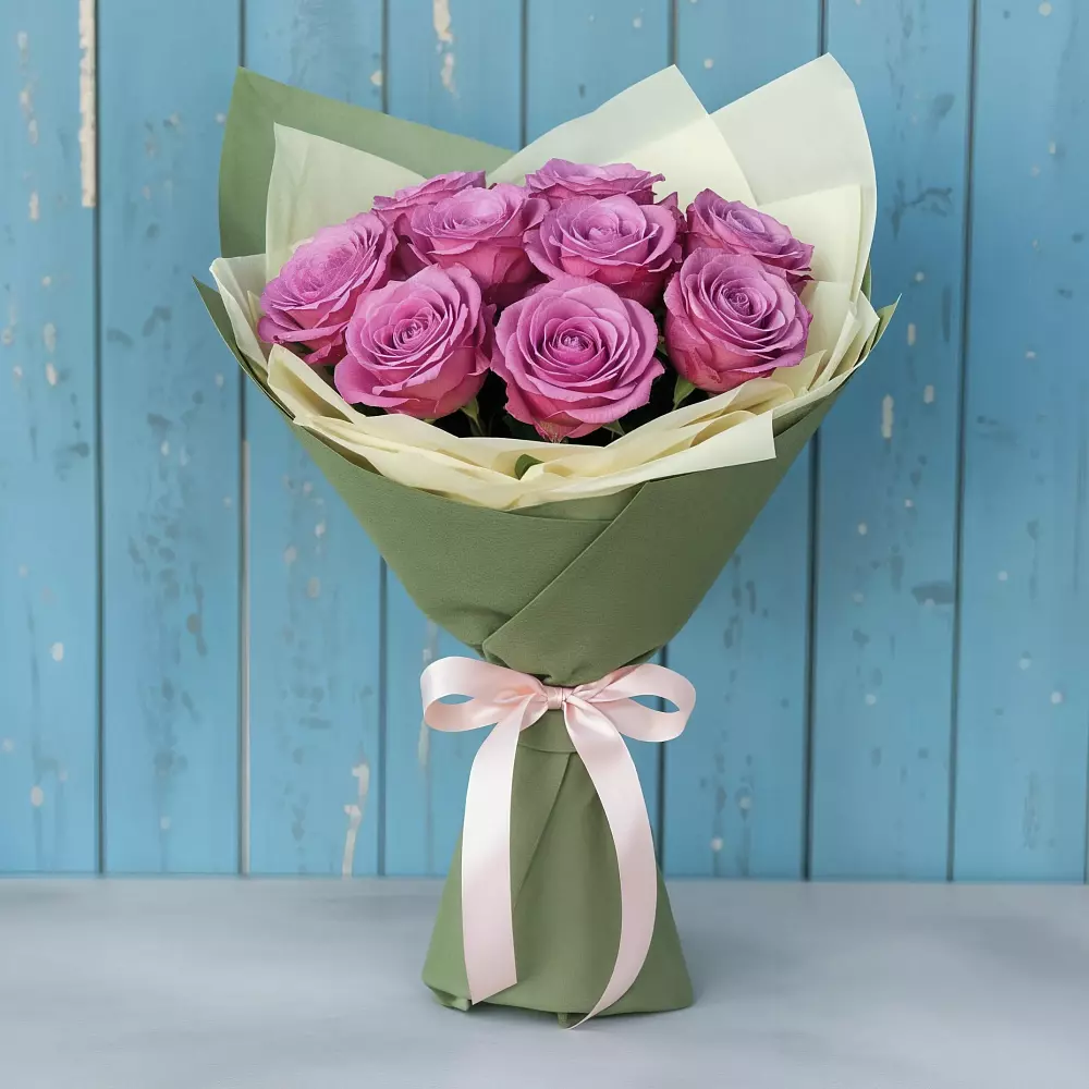 Букет Розы Фёрст Леди в Волжском Самарской области