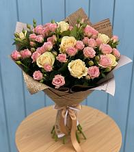 Букет цветов из:  Розы в Волжском Самарской области
