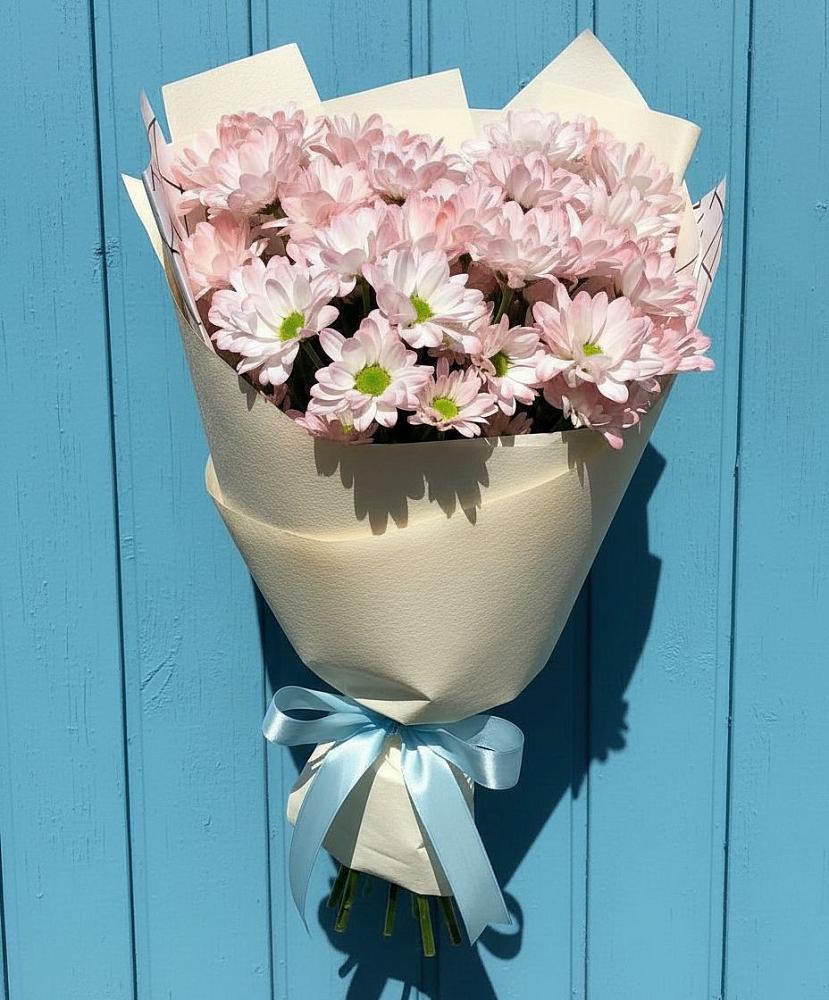 Букет цветов из: Хризантемы в Волжском Самарской области