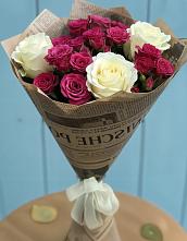 Букет цветов из:  Розы в Волжском Самарской области
