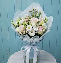 Букет цветов из:  Розы и Лизиантусы #REPLACE_PRED# Волжском Самарской области