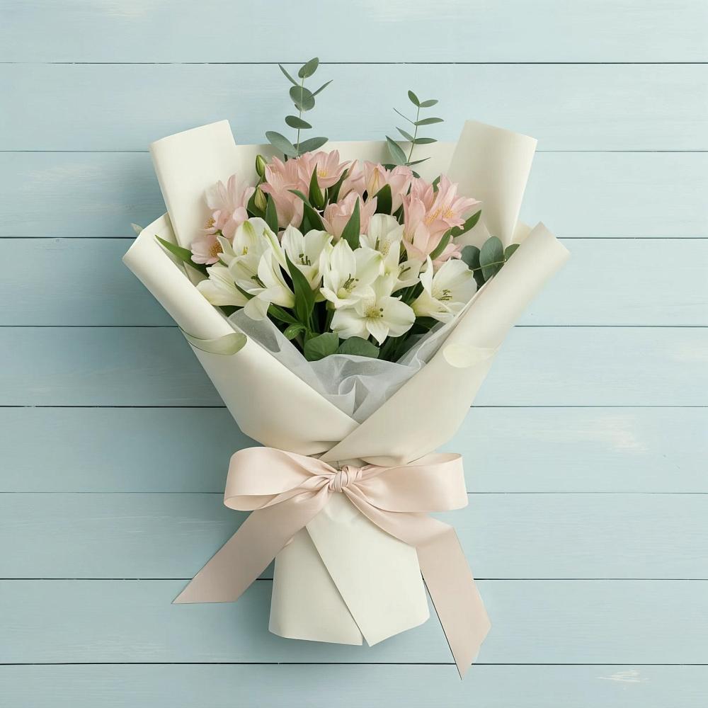 Букет цветов из: Альстромерии в Волжском Самарской области