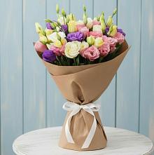 Букет цветов из:  Лизиантусы в Волжском Самарской области
