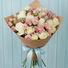 Букет цветов из:  Розы в Волжском Самарской области